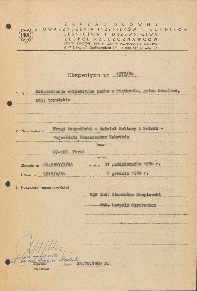 EP - Ewidencja parkowa, skan nr 7