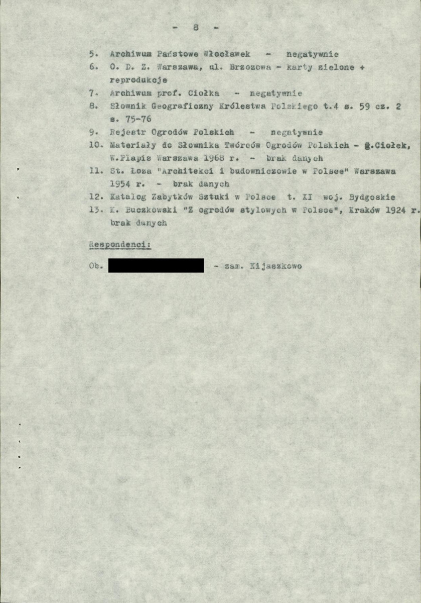 Ewidencja parkowa, skan nr 16