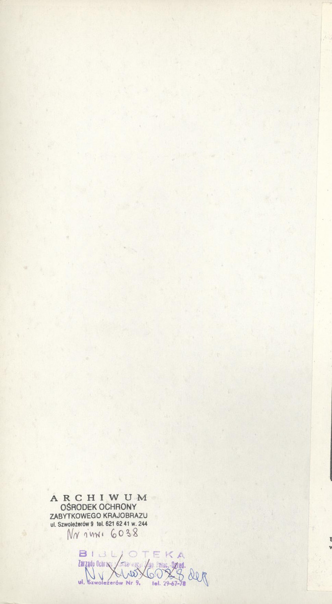 EP - Ewidencja parkowa, skan nr 2