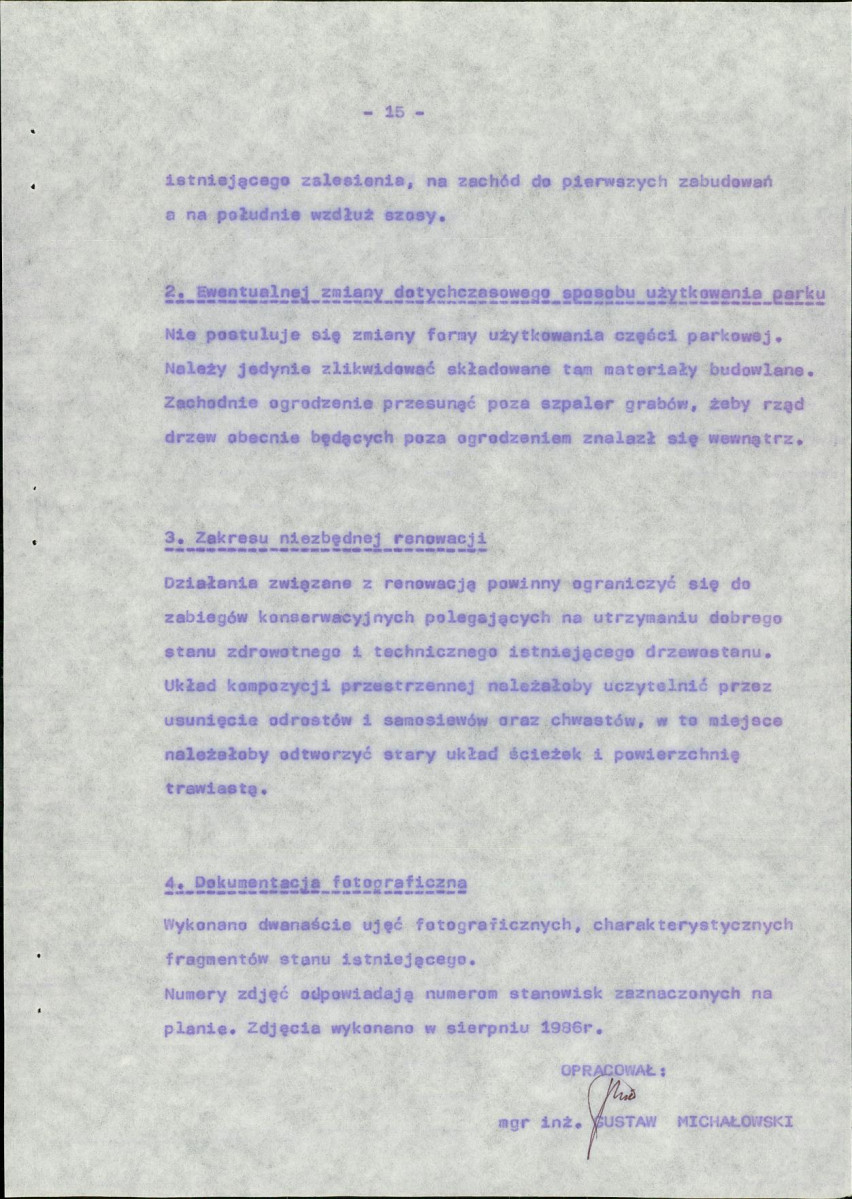 EP - Ewidencja parkowa, skan nr 25