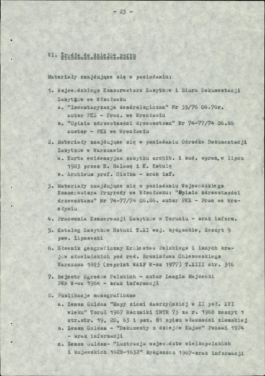 EP - Ewidencja parkowa, skan nr 31