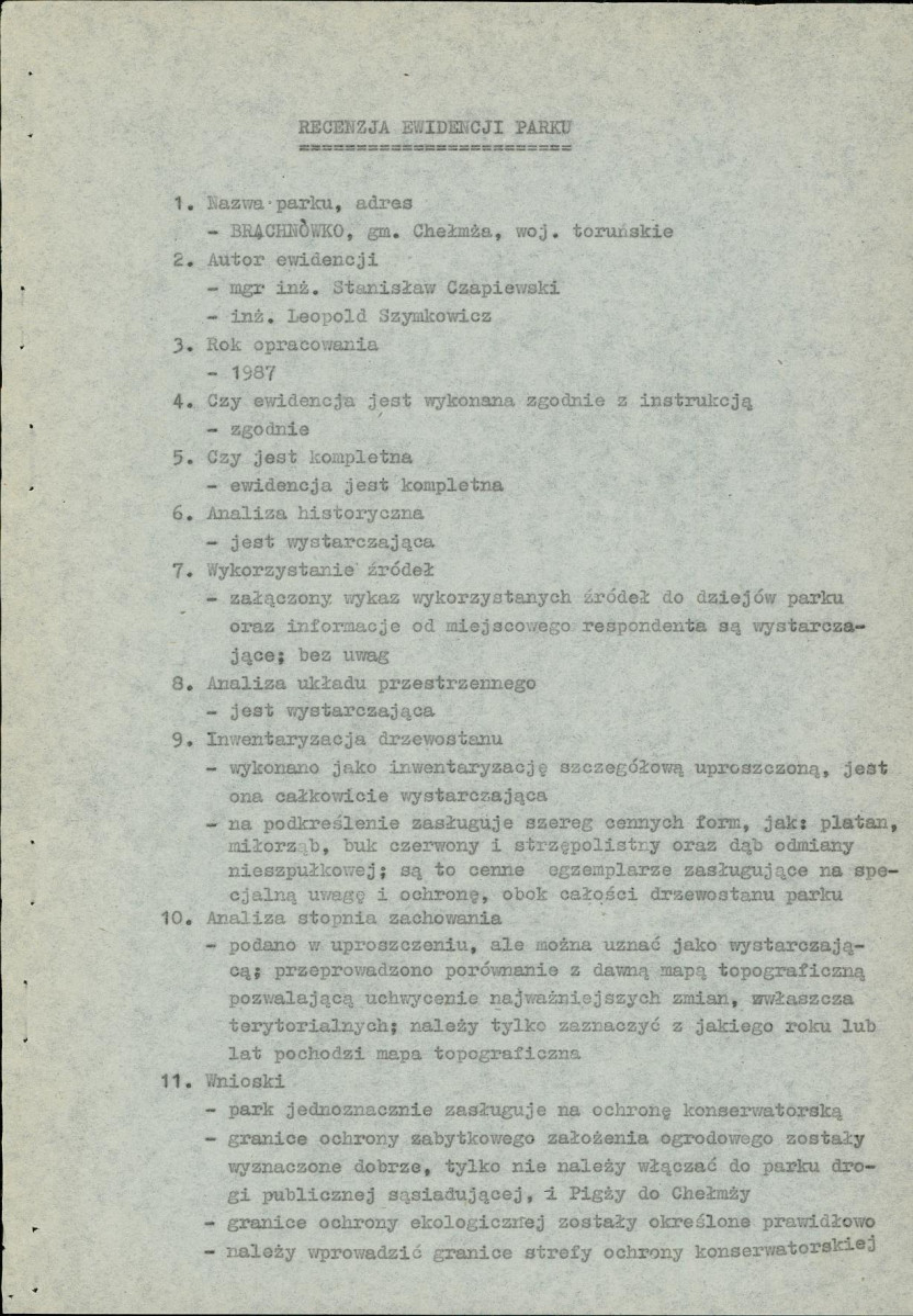 Ewidencja parkowa, skan nr 5