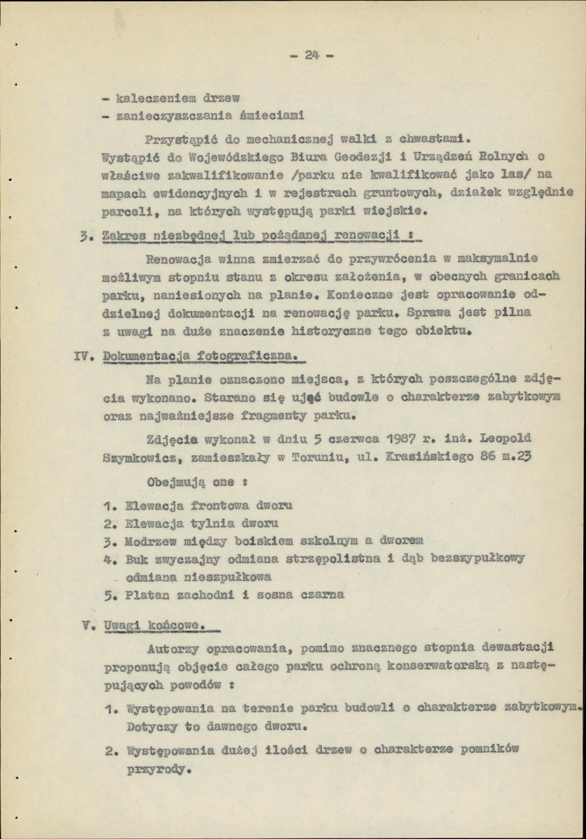 Ewidencja parkowa, skan nr 32