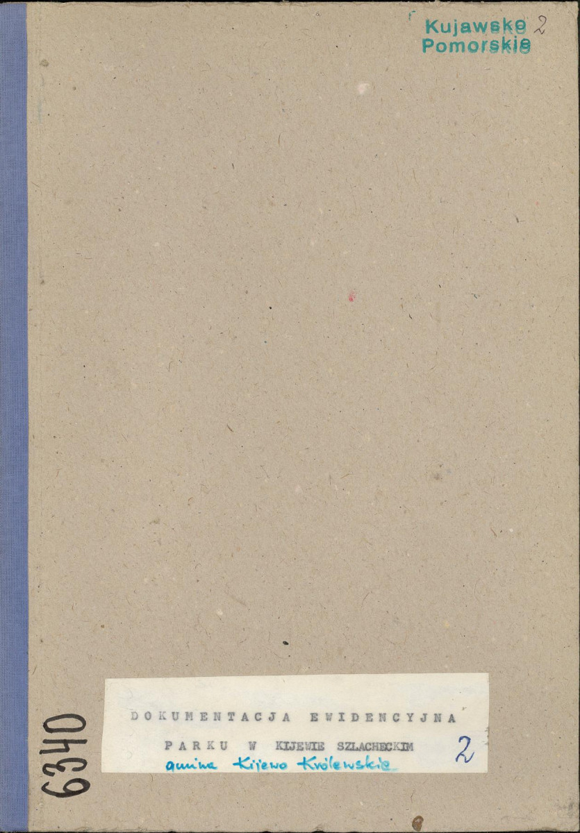 EP - Ewidencja parkowa, skan nr 1