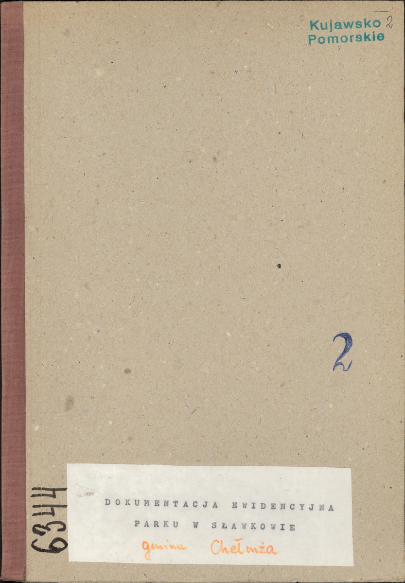 EP - Ewidencja parkowa, skan nr 1