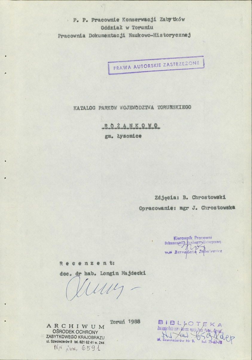 EP - Ewidencja parkowa, skan nr 5