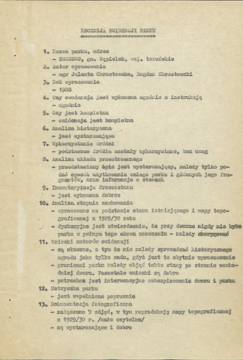 EP - Ewidencja parkowa, skan nr 4