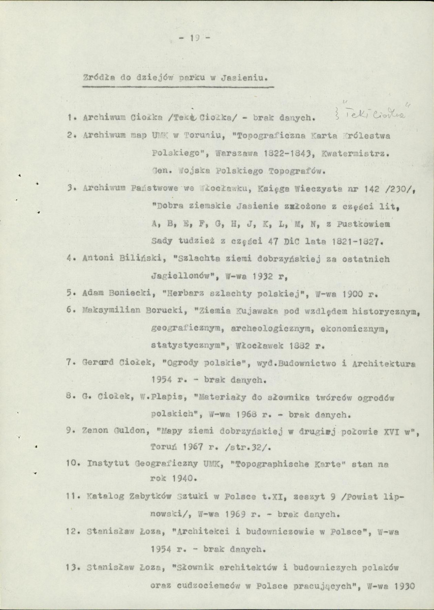 EP - Ewidencja parkowa, skan nr 27
