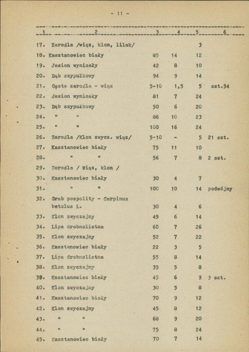 EP - Ewidencja parkowa, skan nr 19