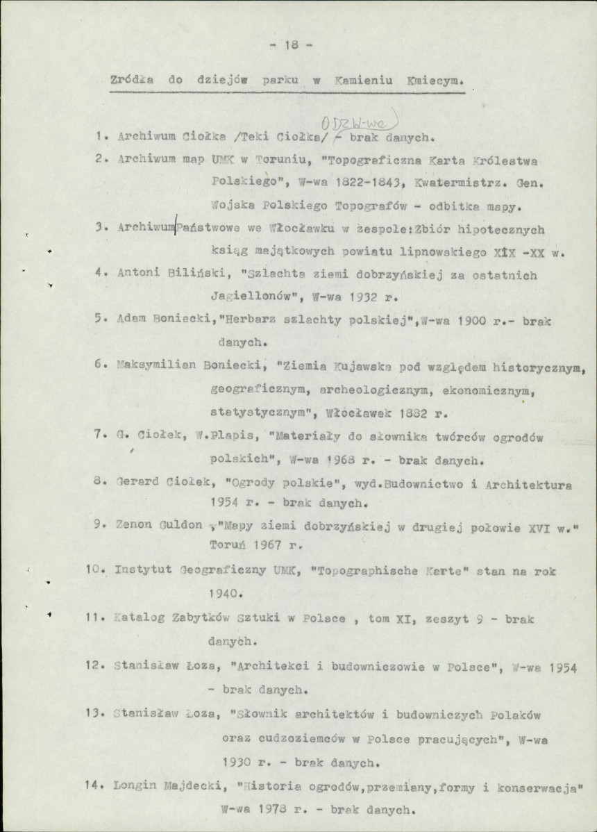 EP - Ewidencja parkowa, skan nr 26