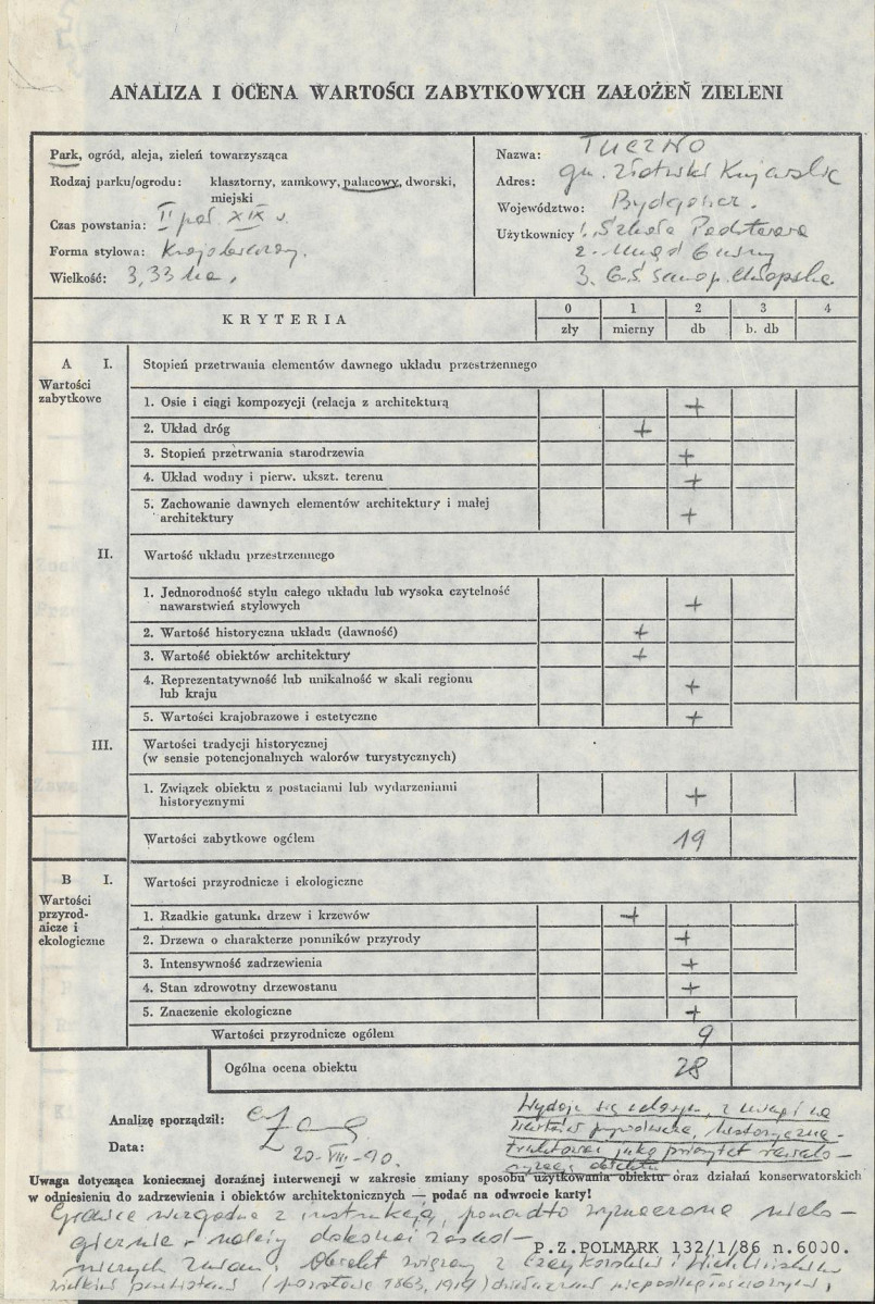 EP - Ewidencja parkowa, skan nr 3