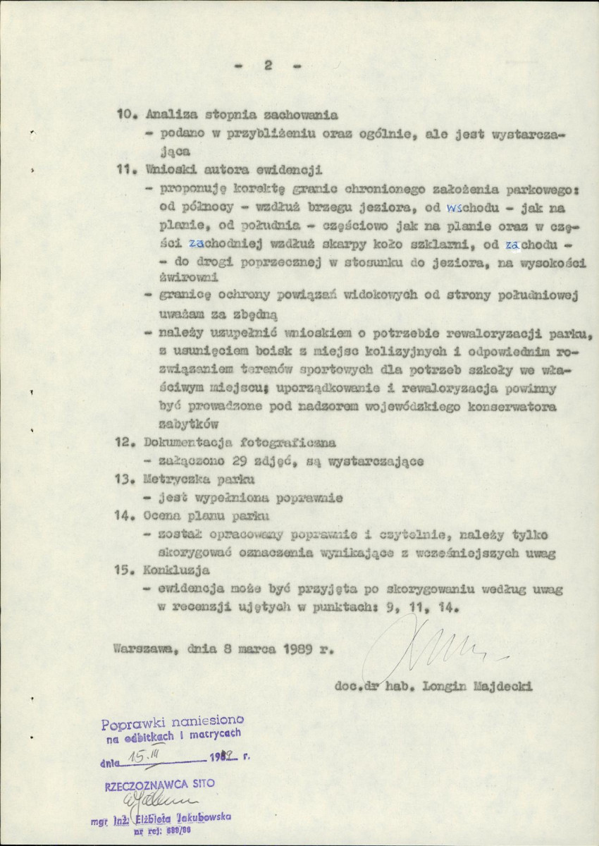 EP - Ewidencja parkowa, skan nr 6