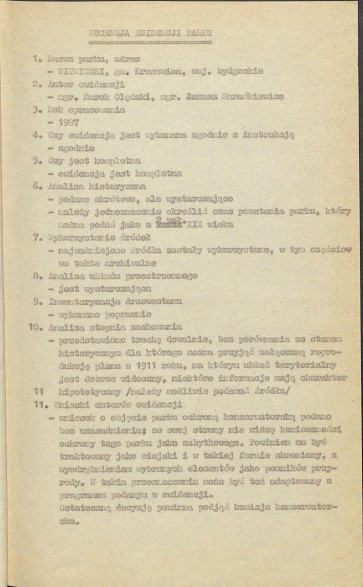 EP - Ewidencja parkowa, skan nr 8