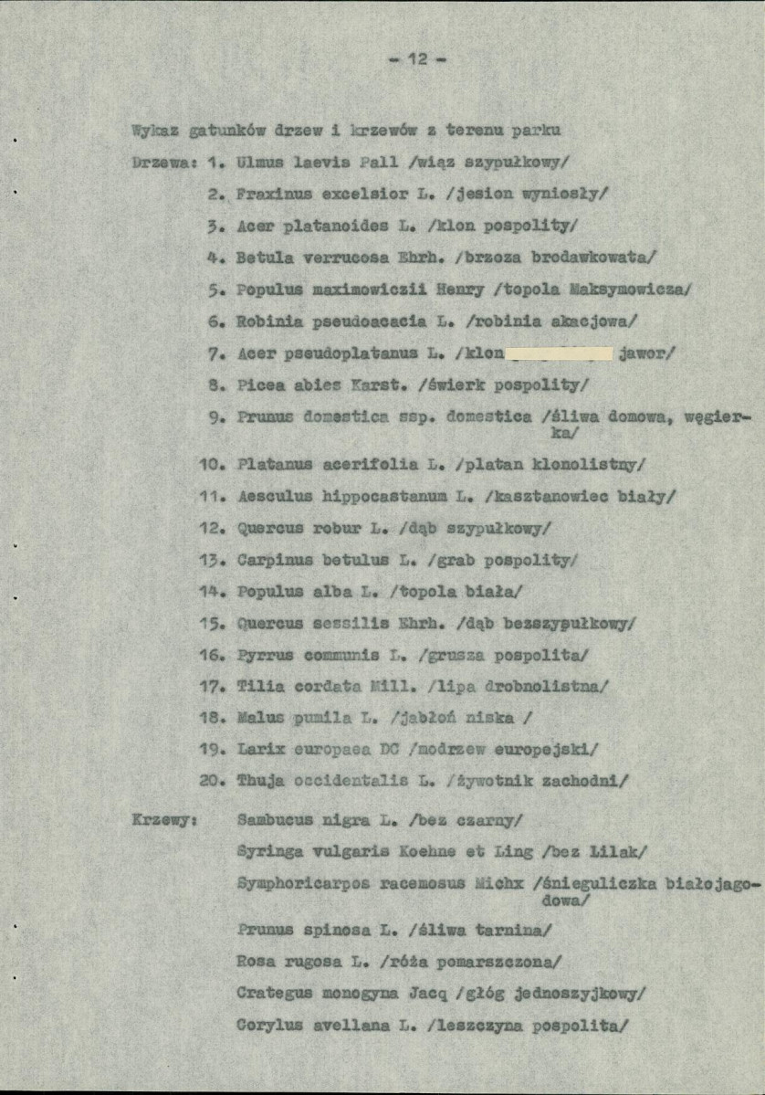 EP - Ewidencja parkowa, skan nr 19