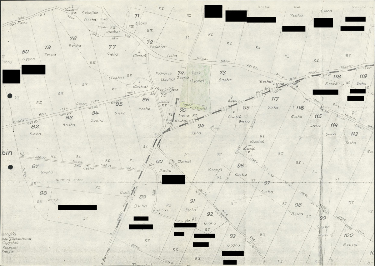 EP - Ewidencja parkowa, skan nr 61