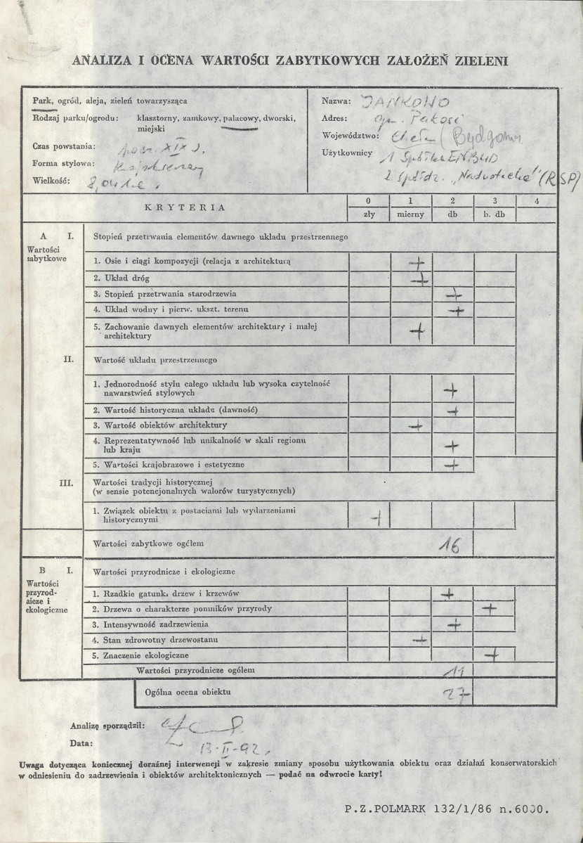 EP - Ewidencja parkowa, skan nr 3