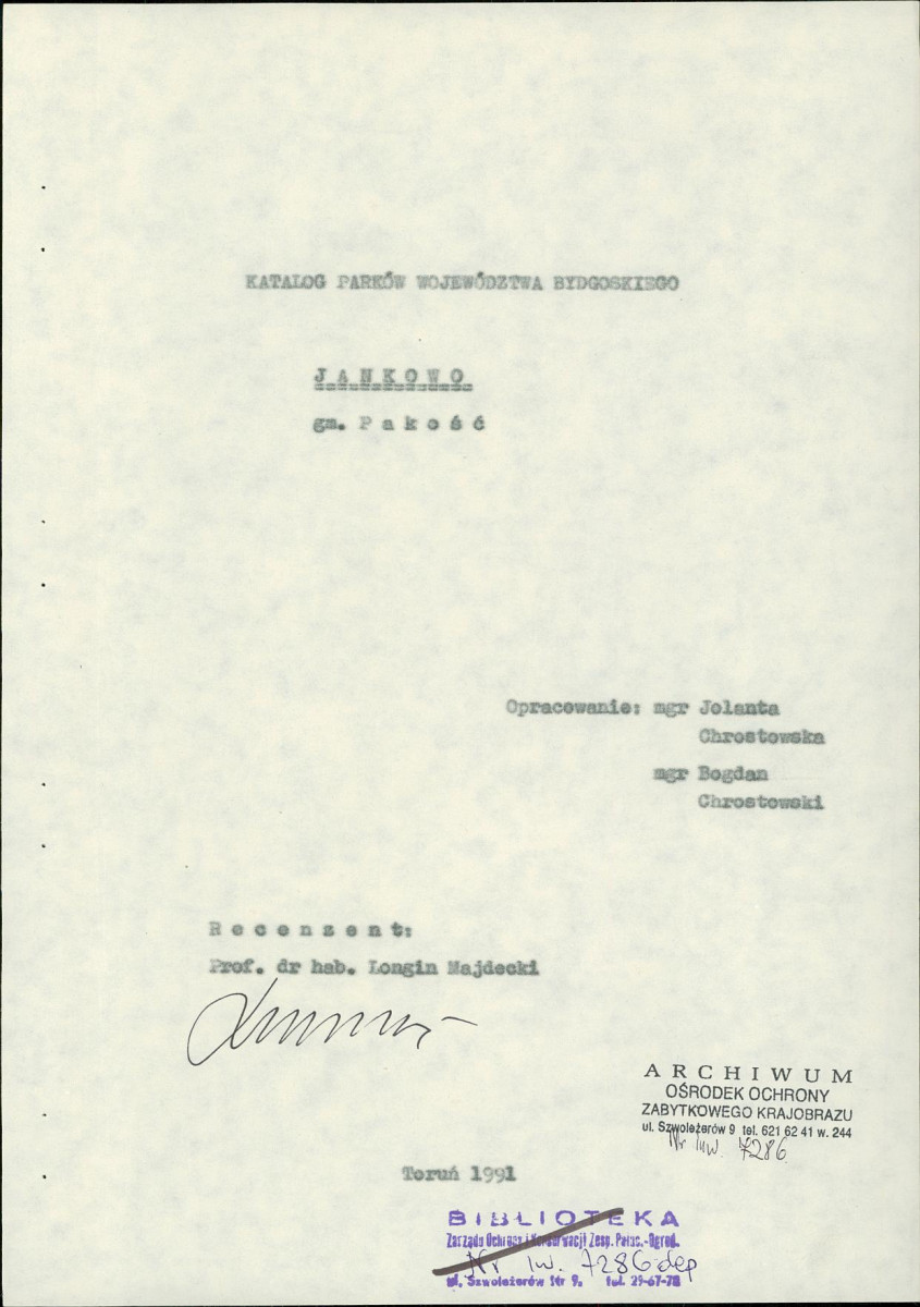 EP - Ewidencja parkowa, skan nr 6