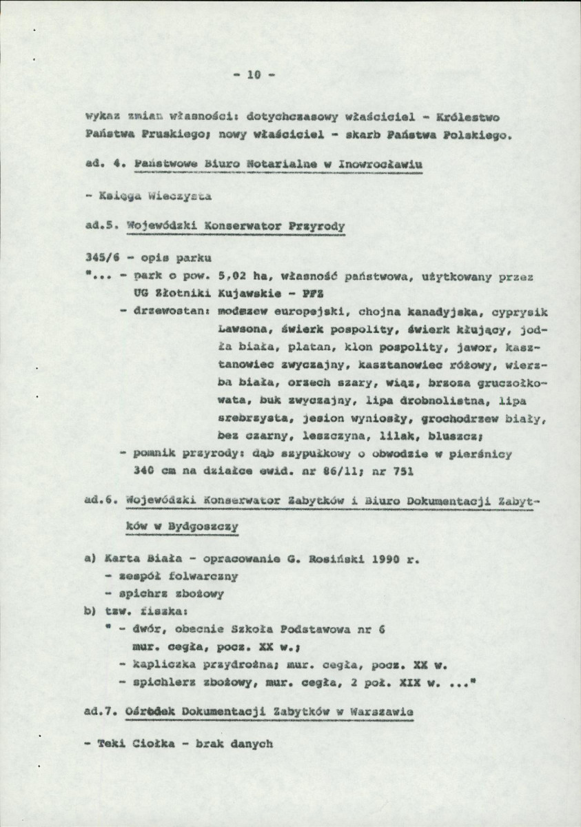 Ewidencja parkowa, skan nr 19