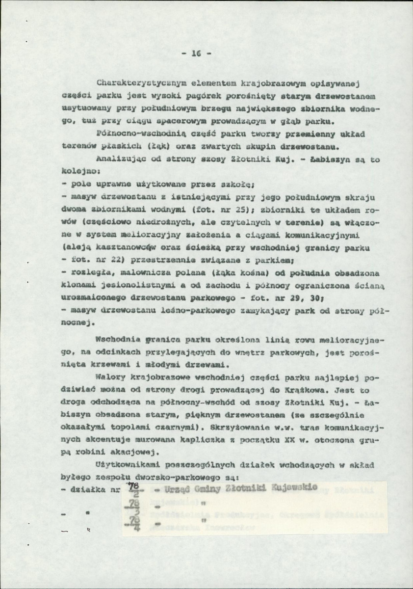 Ewidencja parkowa, skan nr 25