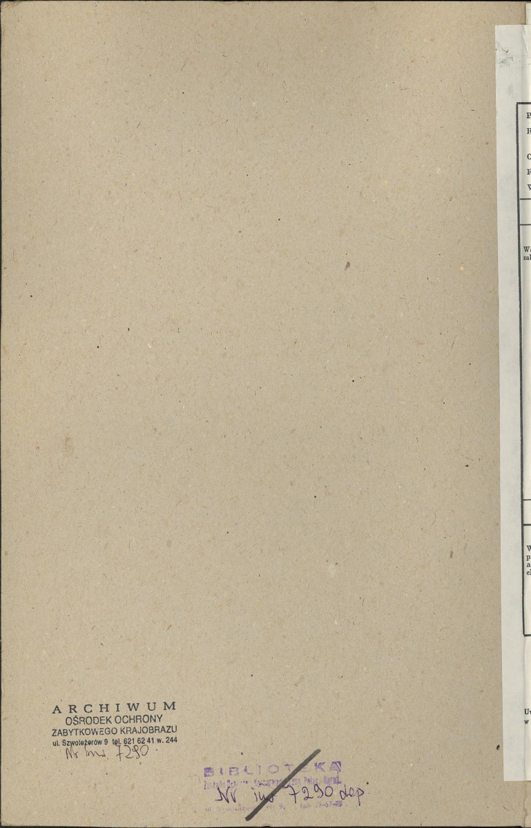 EP - Ewidencja parkowa, skan nr 2