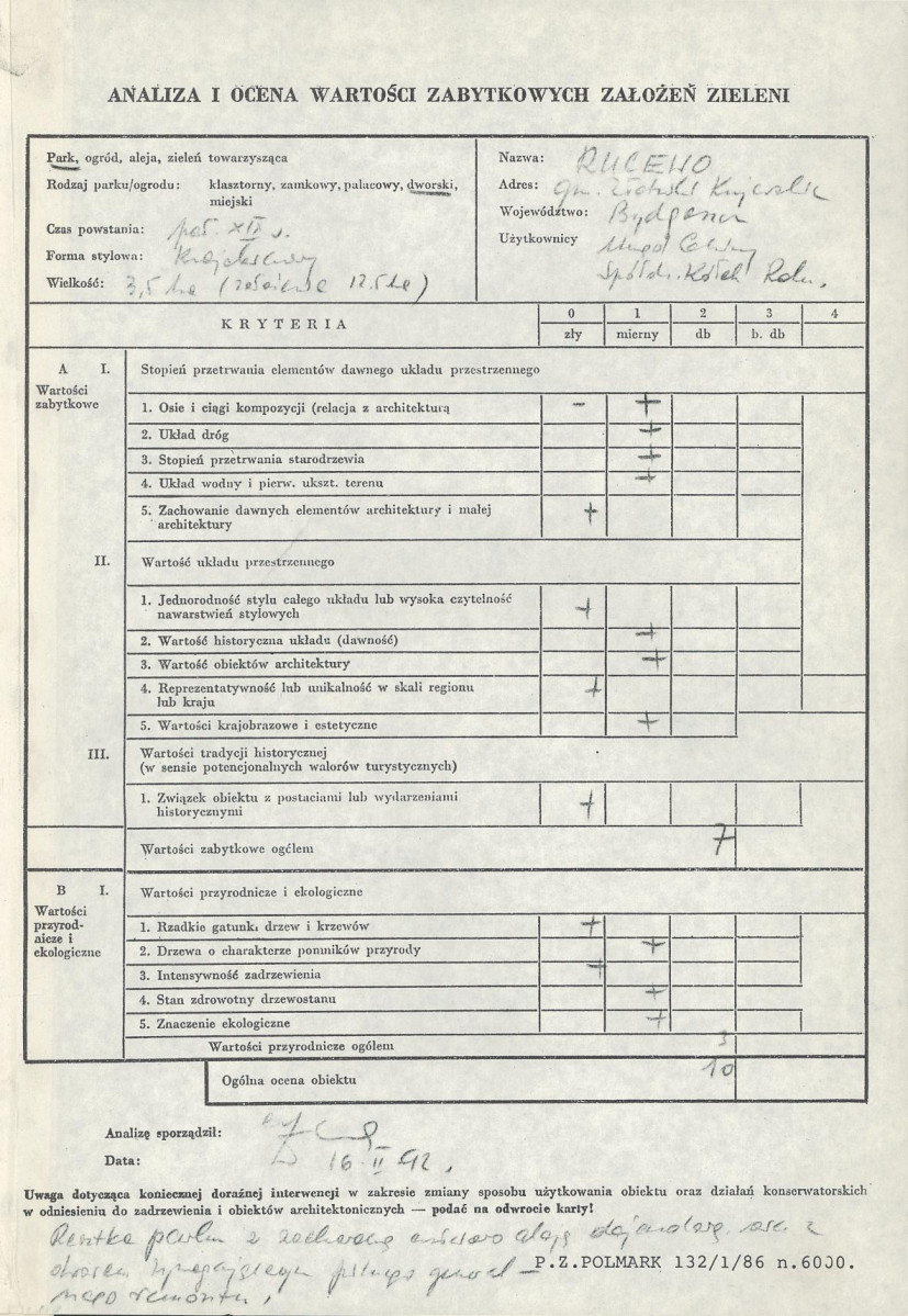 EP - Ewidencja parkowa, skan nr 3