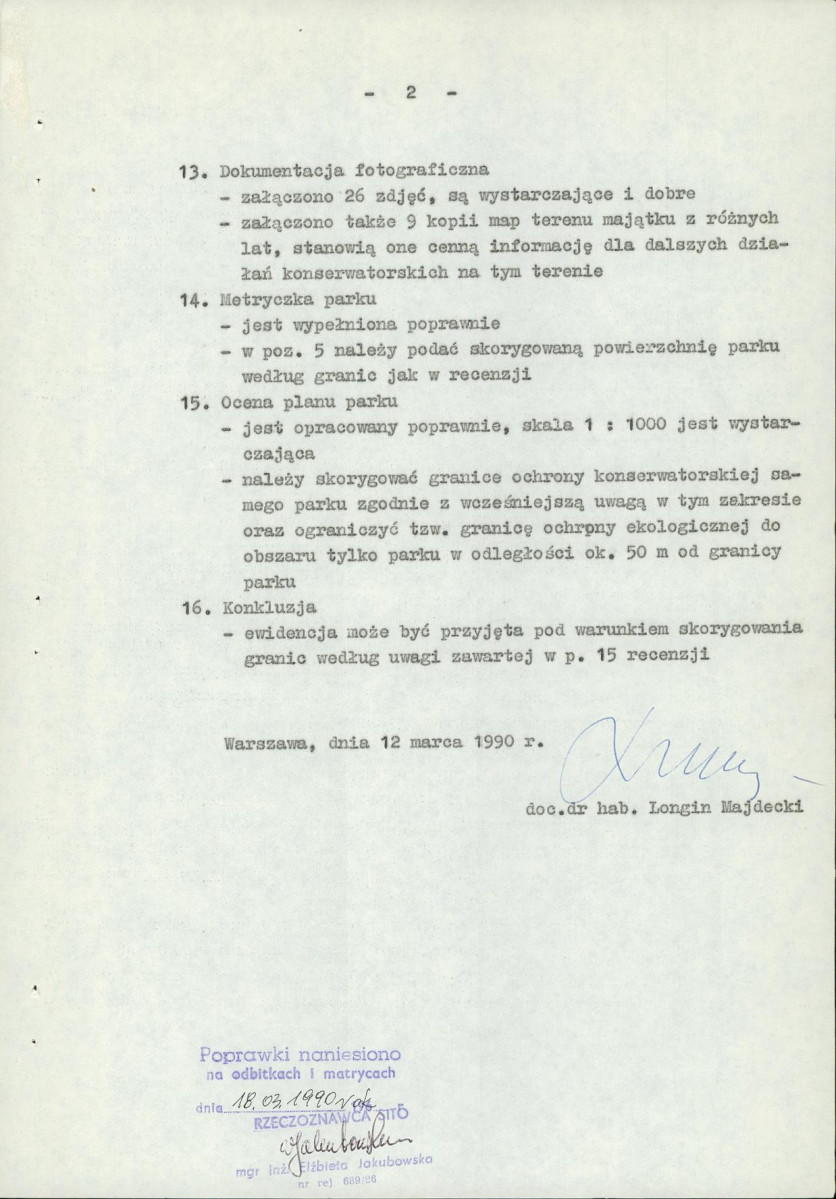 EP - Ewidencja parkowa, skan nr 6