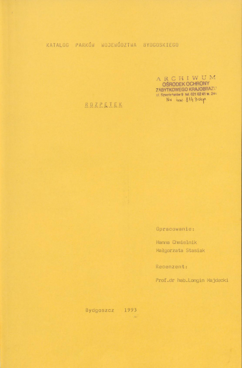EP - Ewidencja parkowa, skan nr 4