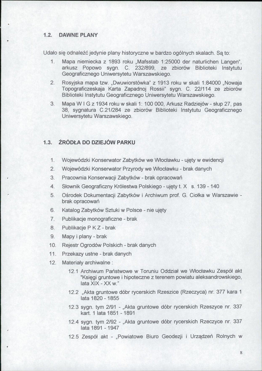 Ewidencja parkowa, skan nr 17