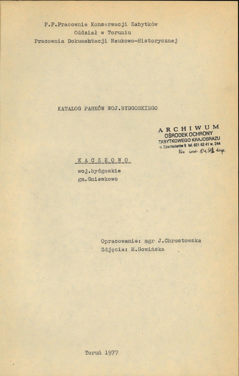 EP - Ewidencja parkowa, skan nr 4