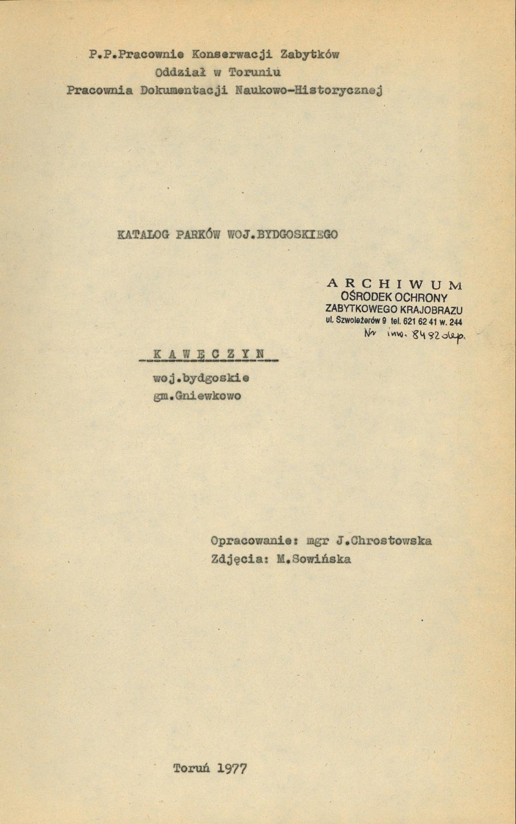 EP - Ewidencja parkowa, skan nr 4