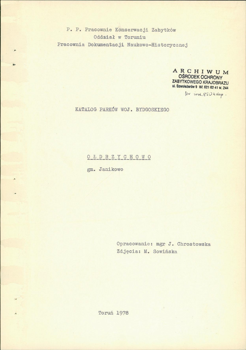 EP - Ewidencja parkowa, skan nr 4