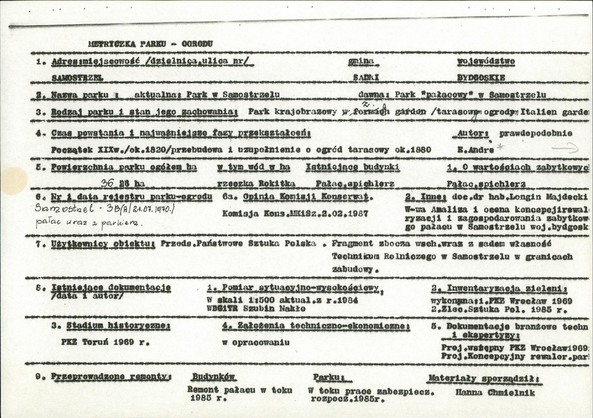EP - Ewidencja parkowa, skan nr 7