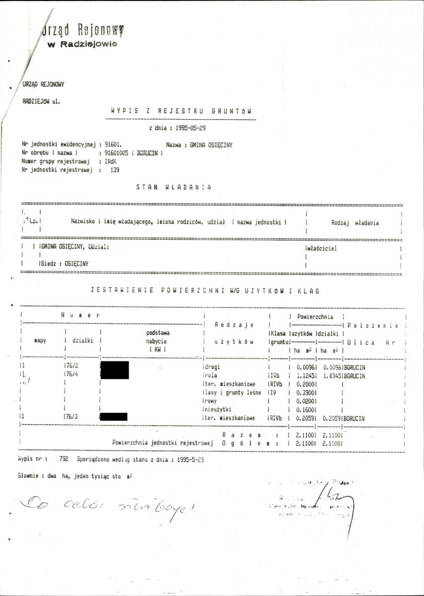 EP - Ewidencja parkowa, skan nr 23