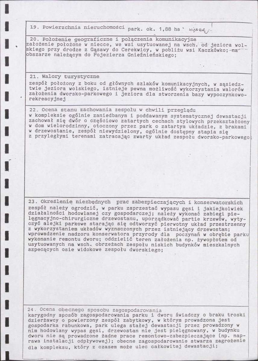 Ewidencja parkowa, skan nr 40