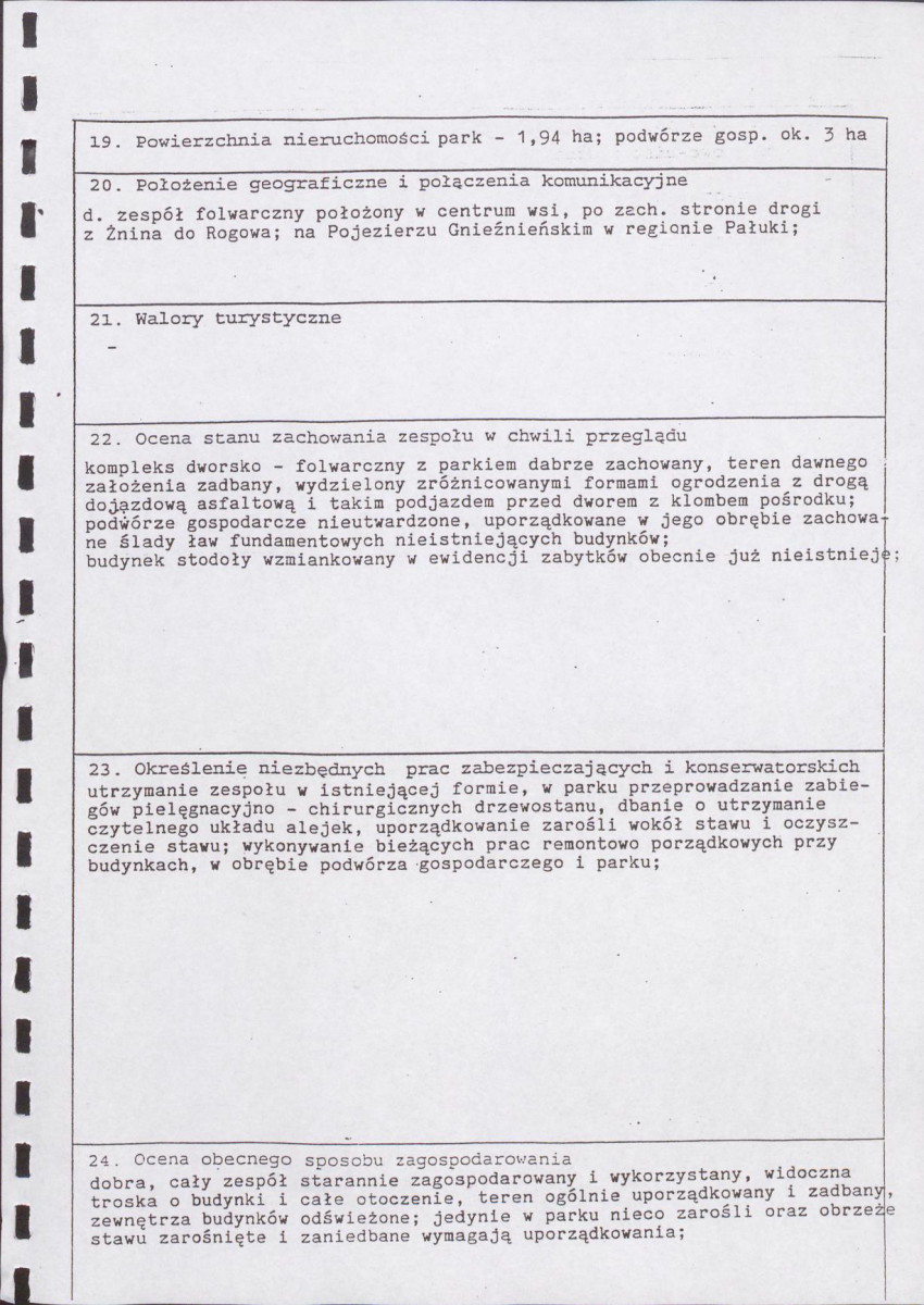 Ewidencja parkowa, skan nr 40
