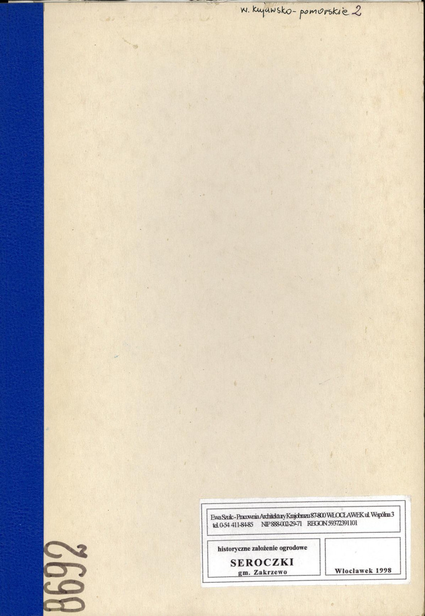 EP - Ewidencja parkowa, skan nr 1