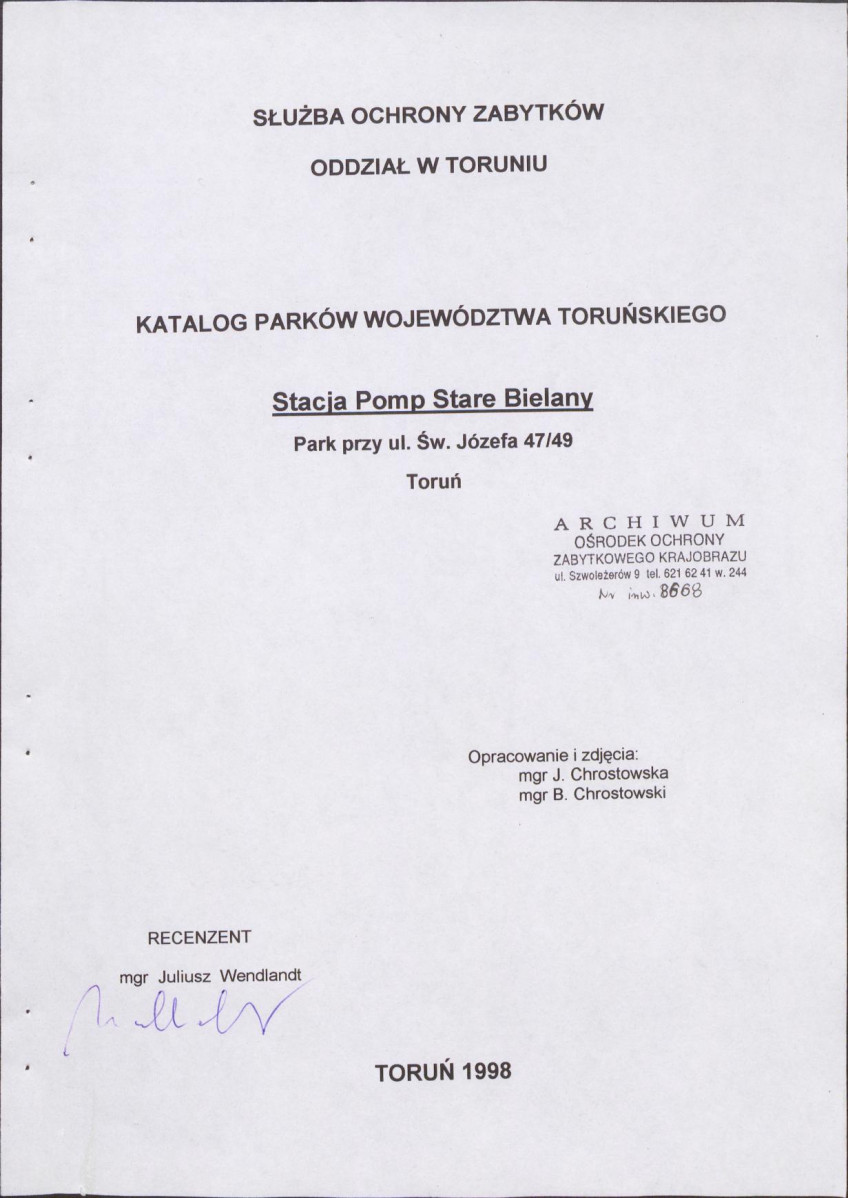 EP - Ewidencja parkowa, skan nr 4