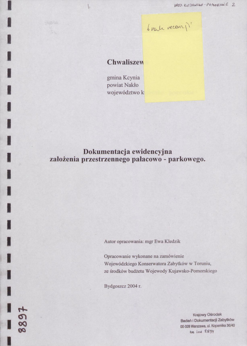 EP - Ewidencja parkowa, skan nr 2