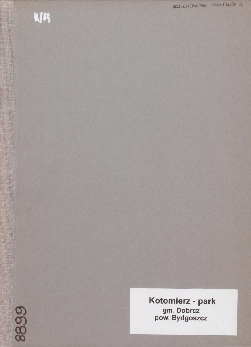 EP - Ewidencja parkowa, skan nr 1