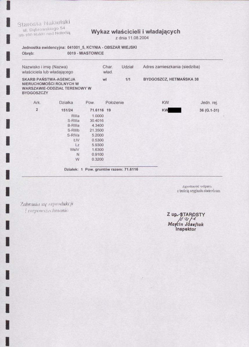 EP - Ewidencja parkowa, skan nr 7