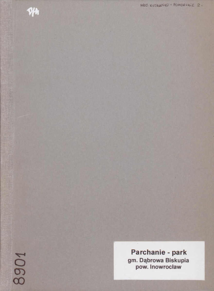 EP - Ewidencja parkowa, skan nr 1