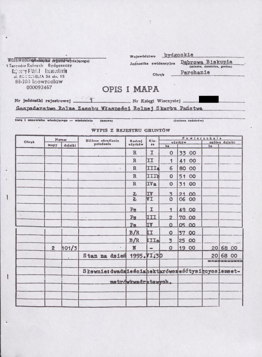 EP - Ewidencja parkowa, skan nr 29