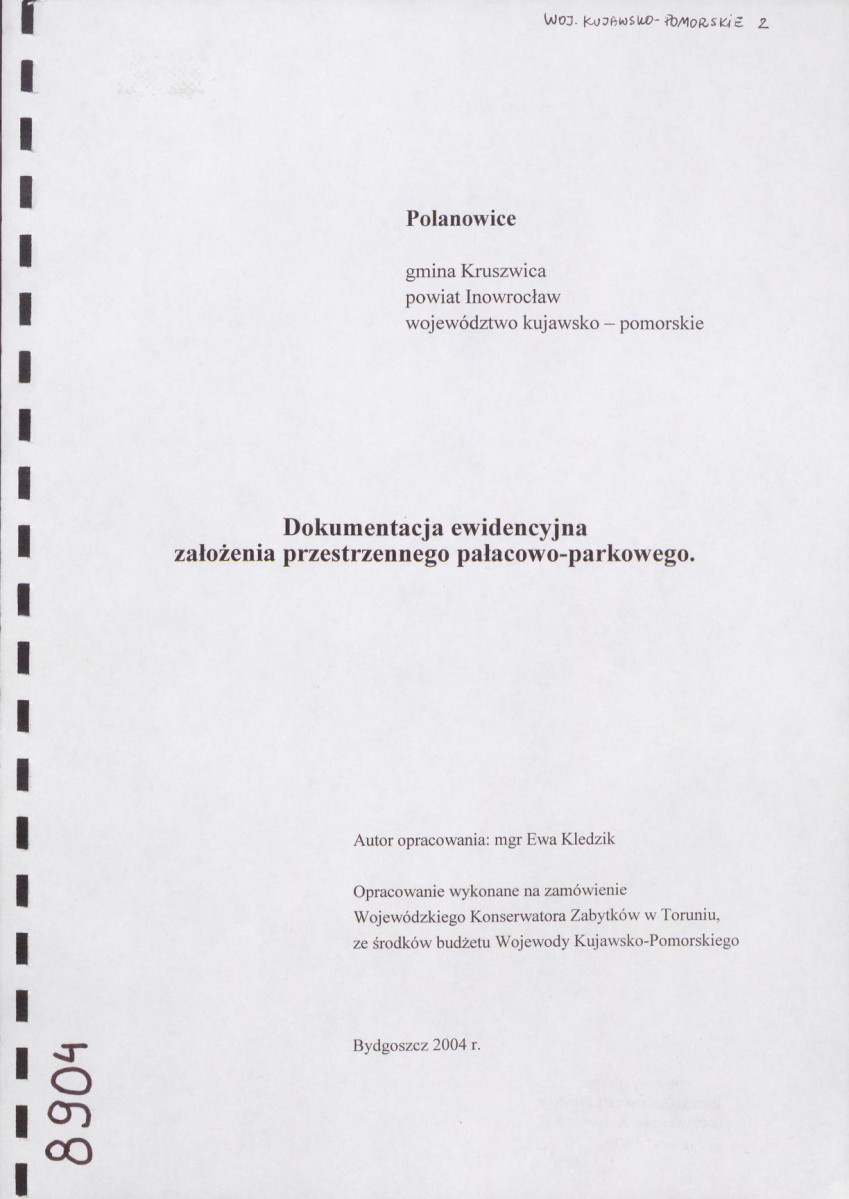 Ewidencja parkowa, skan nr 1