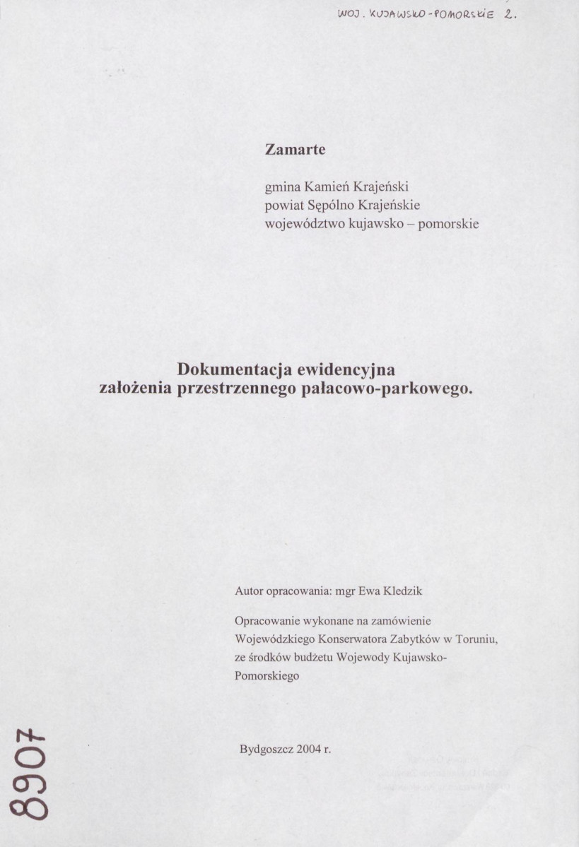 EP - Ewidencja parkowa, skan nr 1