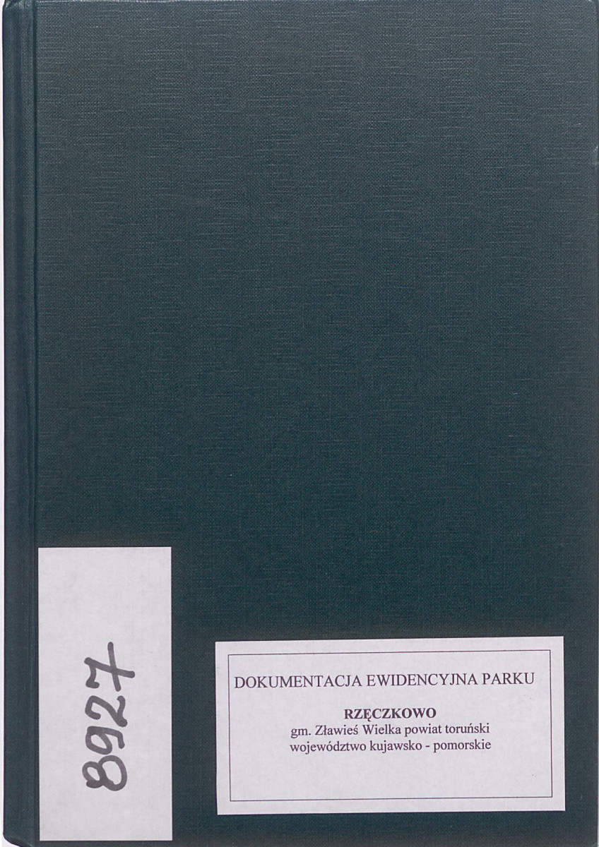 EP - Ewidencja parkowa, skan nr 1