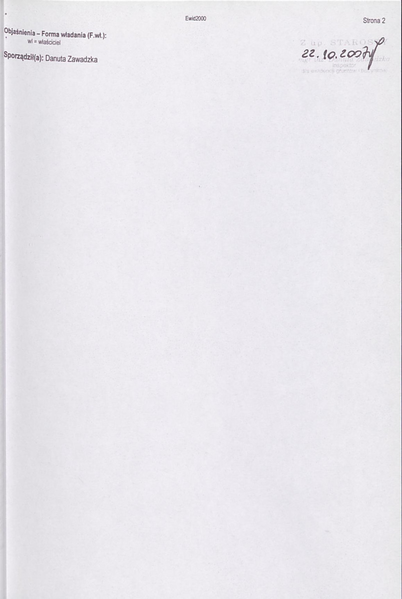 EP - Ewidencja parkowa, skan nr 34