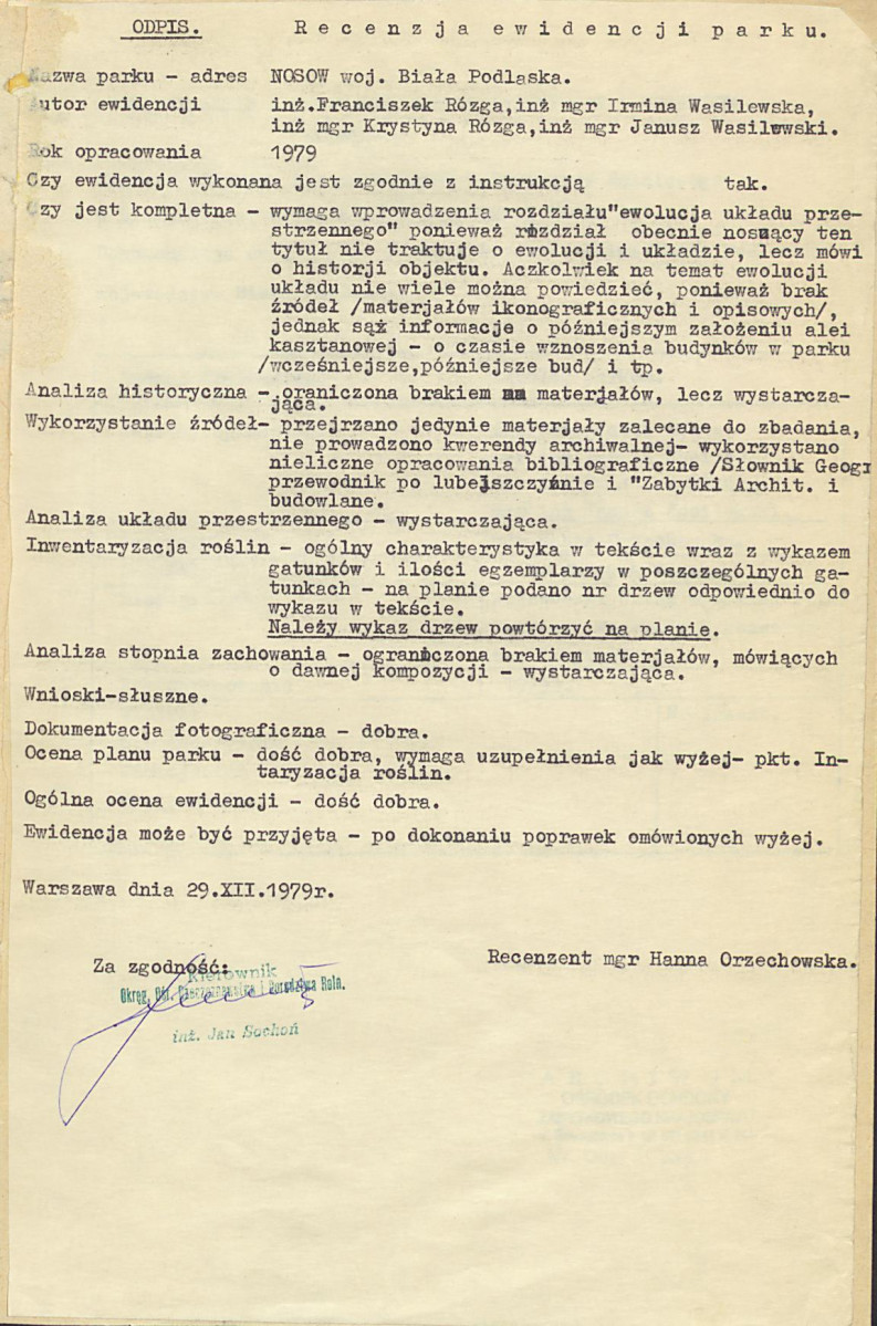 EP - Ewidencja parkowa, skan nr 4