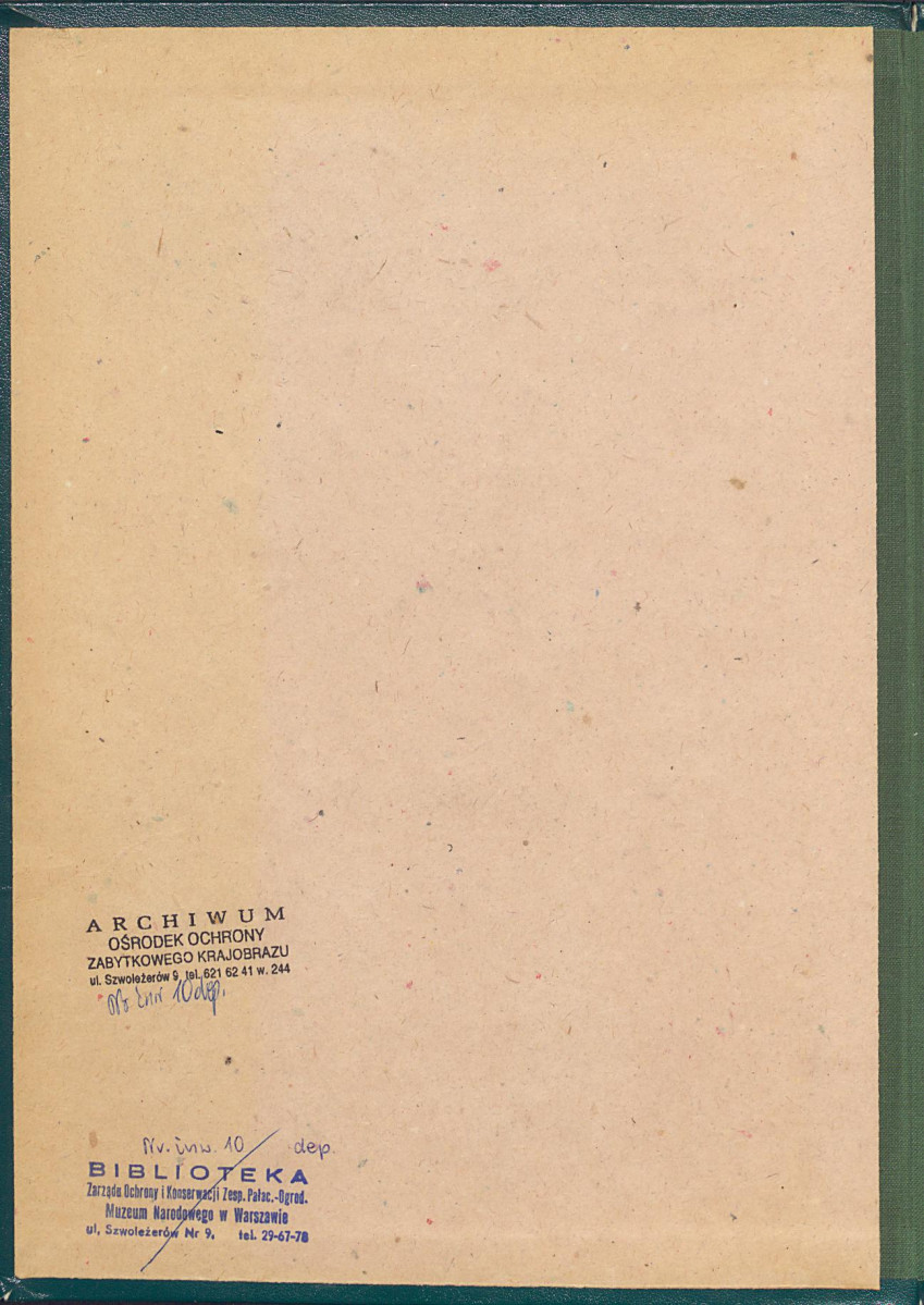 EP - Ewidencja parkowa, skan nr 2