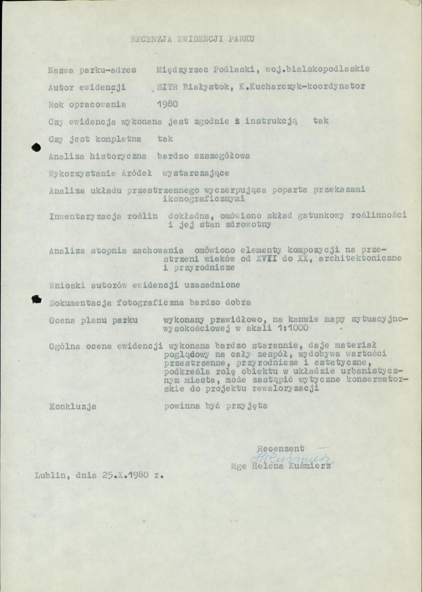 EP - Ewidencja parkowa, skan nr 5