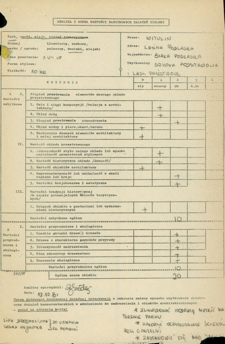 EP - Ewidencja parkowa, skan nr 3